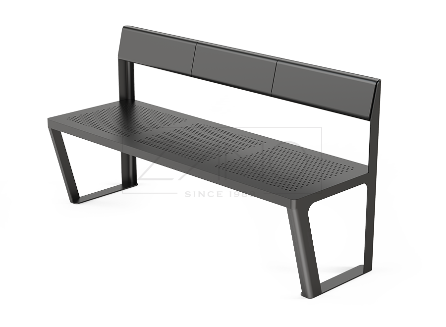 Scandik bench 02.046.P | carbon steel