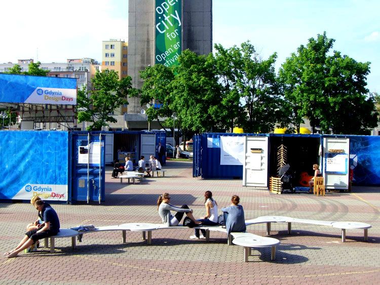 Groove bench, Gdynia Design Days