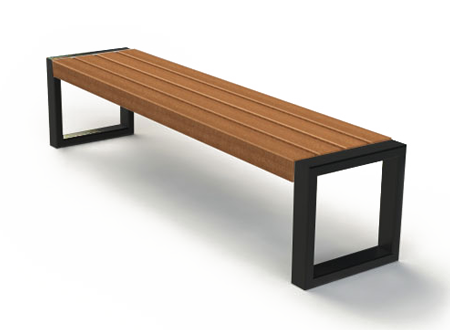 modern benches without backrests