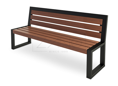 benches with reclining backs