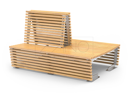 Outdoor and indoor city benches