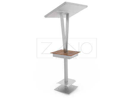 Photovoltaic phone charging station