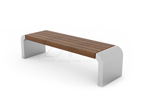 Gravis stainless steel street benches