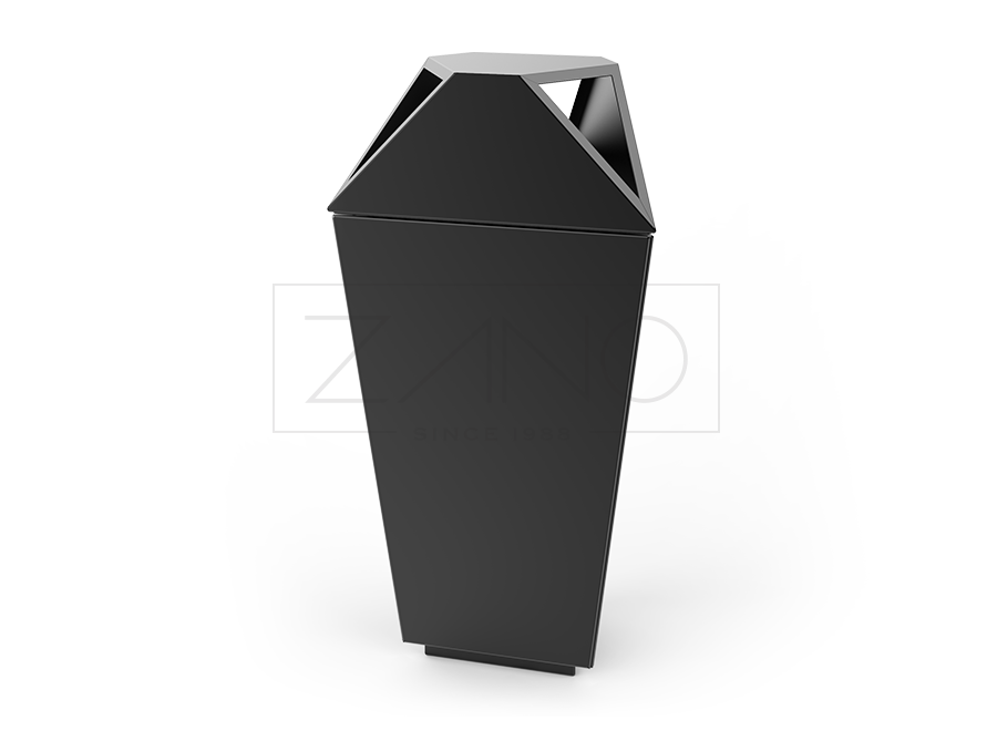 Modern trash garbage can IVO