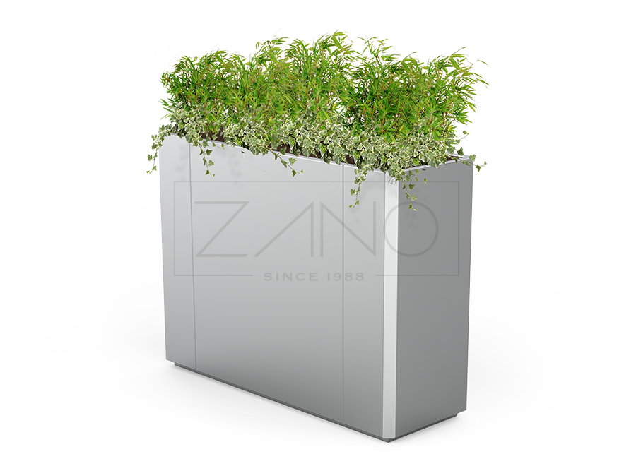 Stilo flower pot 06.148.L.1 | stainless steel